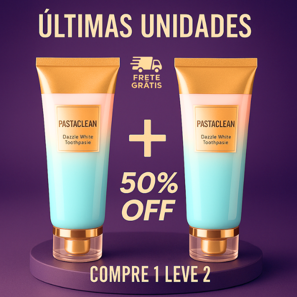 PastaClean - Remova TODAS Imperfeições Bucais | COMPRE 1 LEVE 2 + Frete GRÁTIS – imagem 1