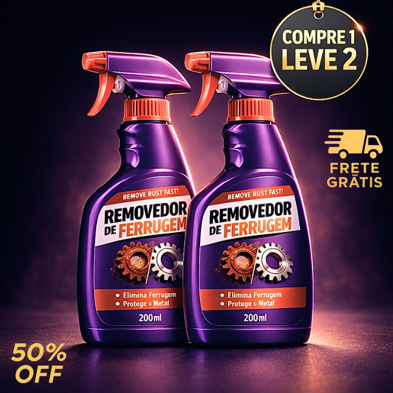 Ferrux Prime - Removedor de Ferrugem Completo | COMPRE 1 LEVE 2 + Frete GRÁTIS