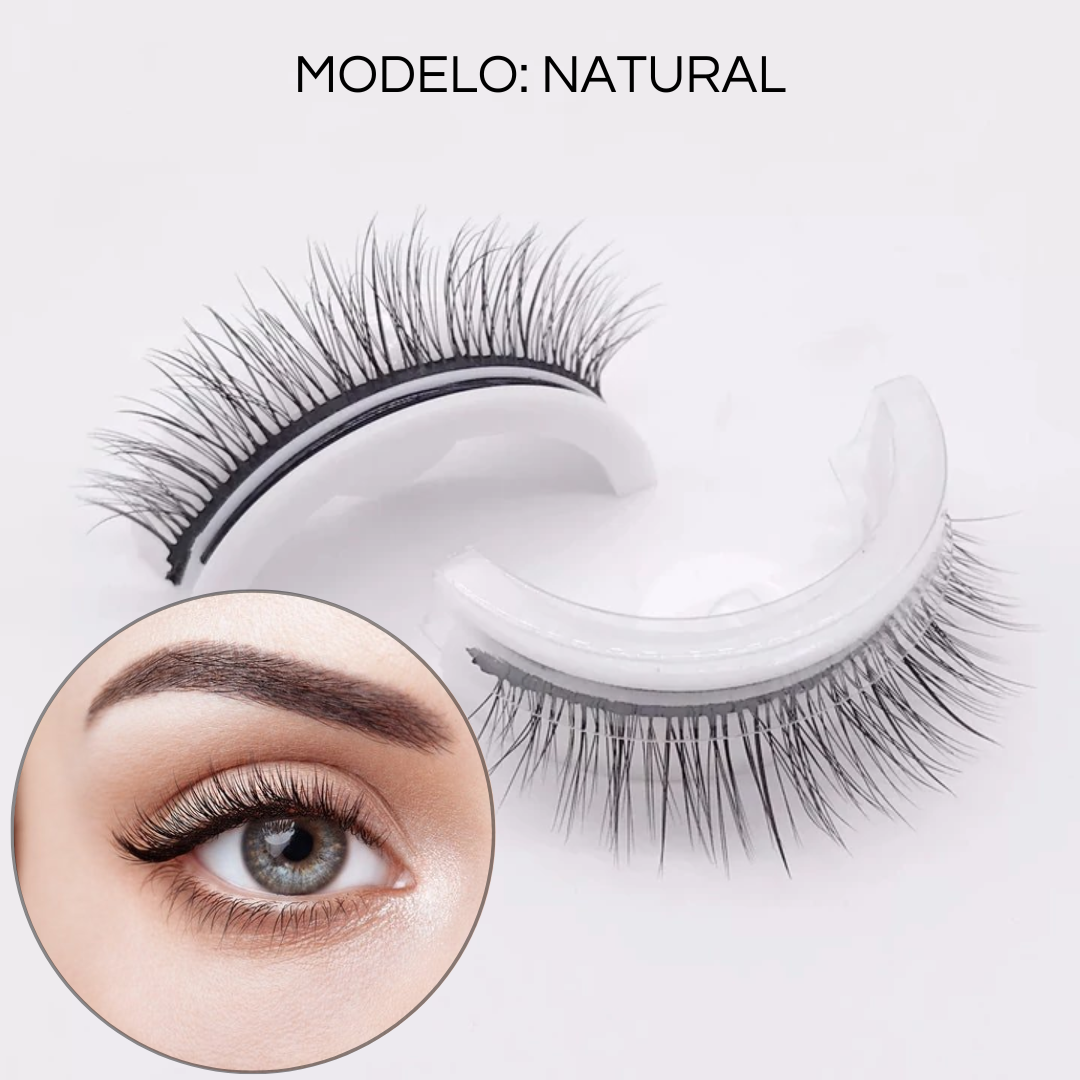 Cílios Autoadesivos Glamour™ | Pague 1 e Leve 2 Pares – imagem 14