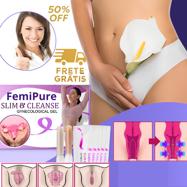 Femipure - Gel Restaurador e Modelador | COMPRE 1 LEVE 3 + TRATAMENTO COMPLETO -  Frete GRÁTIS