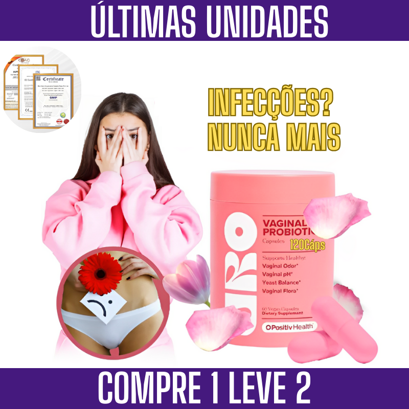 Cápsulas URO 120 Cáps - Equilíbrio e Proteção para Sua Intimidade | COMPRE 1 LEVE 2 + Frete GRÁTIS – imagem 1