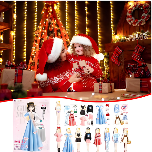 KIDS MAGNETIC FASHION - Bonecas Magnéticas para Vestir - O PRESENTE IDEAL