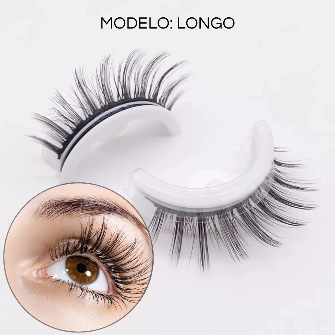 Cílios Autoadesivos Glamour™ | Pague 1 e Leve 2 Pares – imagem 15