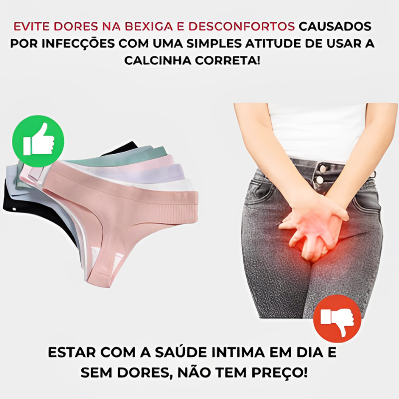 Calcinha CottonConfort | PROMOÇÃO ESPECIAL | LEVE MAIS 5 UNIDADES – imagem 2