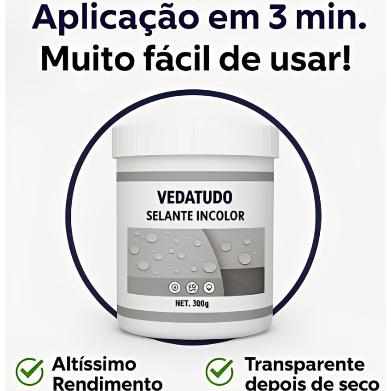 Selante VEDATUDO - 10 Anos de Proteção | COMPRE 1 LEVE 2 + Frete GRÁTIS – imagem 2