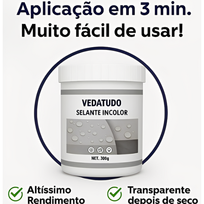 Selante VEDATUDO - 10 Anos de Proteção | COMPRE 1 LEVE 2 + Frete GRÁTIS