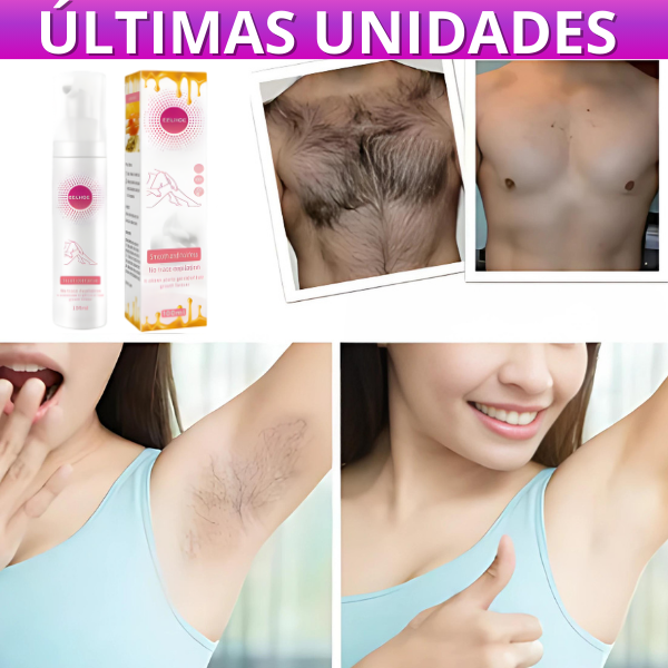 Spray Mousse - Depilação Suave e Confortável | Frete Grátis