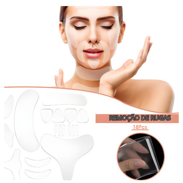 LipoFace™ - Adesivos Reutilizáveis Anti Rugas - O SEGREDO DAS FAMOSAS – imagem 8