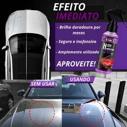 Spray 3 em 1 - Brilho de 0km em 5 Minutos  | COMPRE 1 LEVE 2 + Frete GRÁTIS