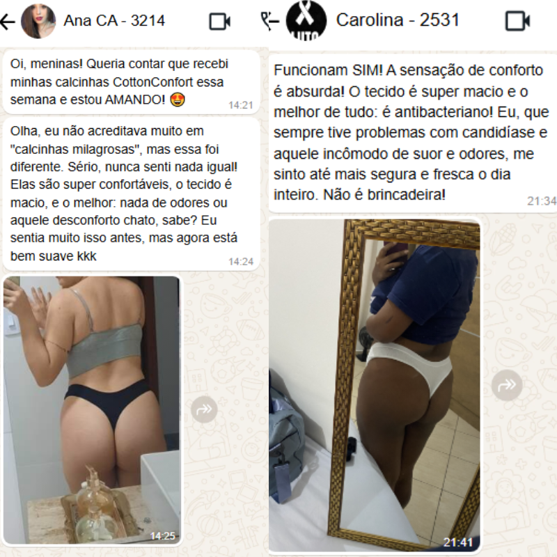 Calcinha CottonConfort | PROMOÇÃO ESPECIAL | LEVE MAIS 5 UNIDADES – imagem 4