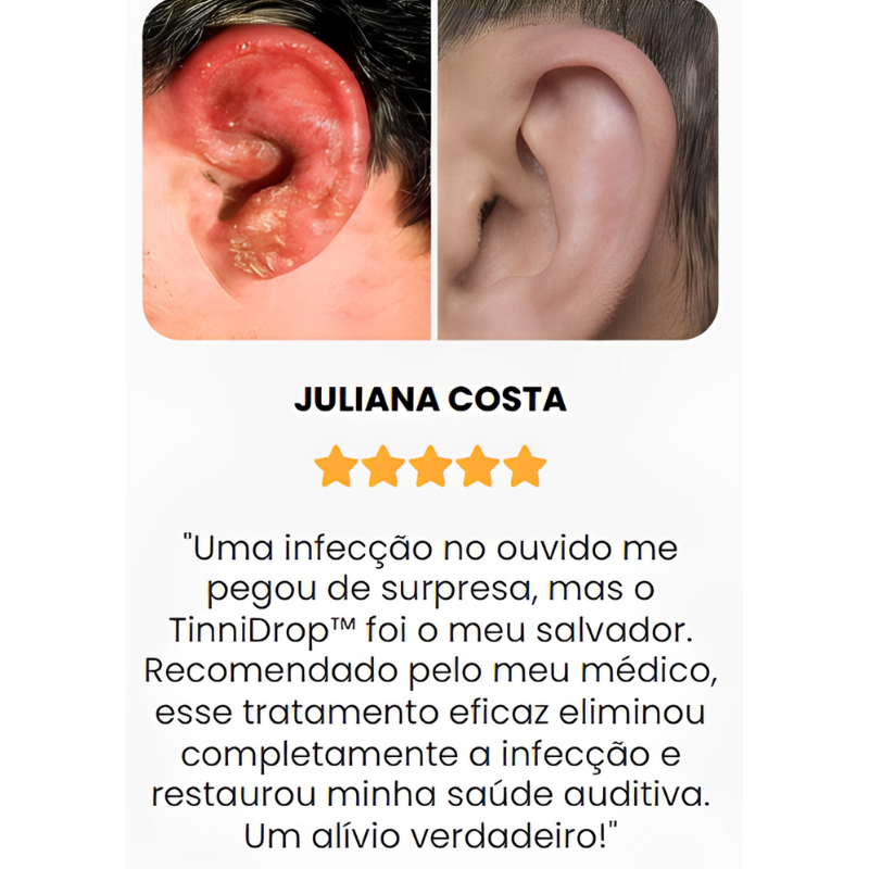 TinniDrop - Elimine 99% dos Problemas Auditivos | PROMOÇÃO + 1 UNIDADE |