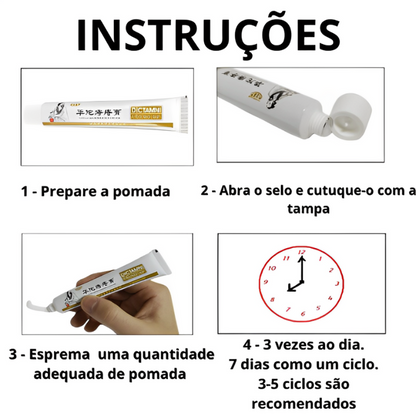 Pomada Dictamni – Alívio Rápido e Sem Cirurgia | COMPRE 1 LEVE 2 + Frete GRÁTIS