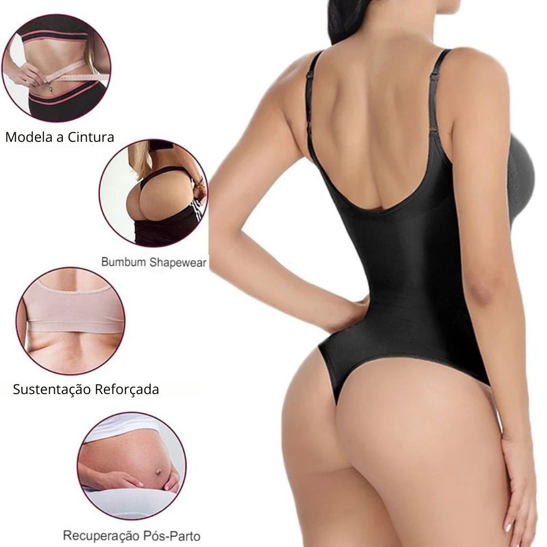 Body Modelador 3 em 1 Shape Slim - Modela, Comprime e Realça as Curvas! – imagem 3