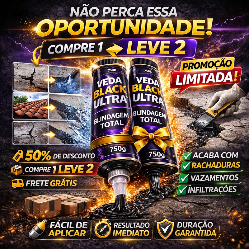 VedaBlack Ultra™ - Blindagem Total |+ Frete GRÁTIS