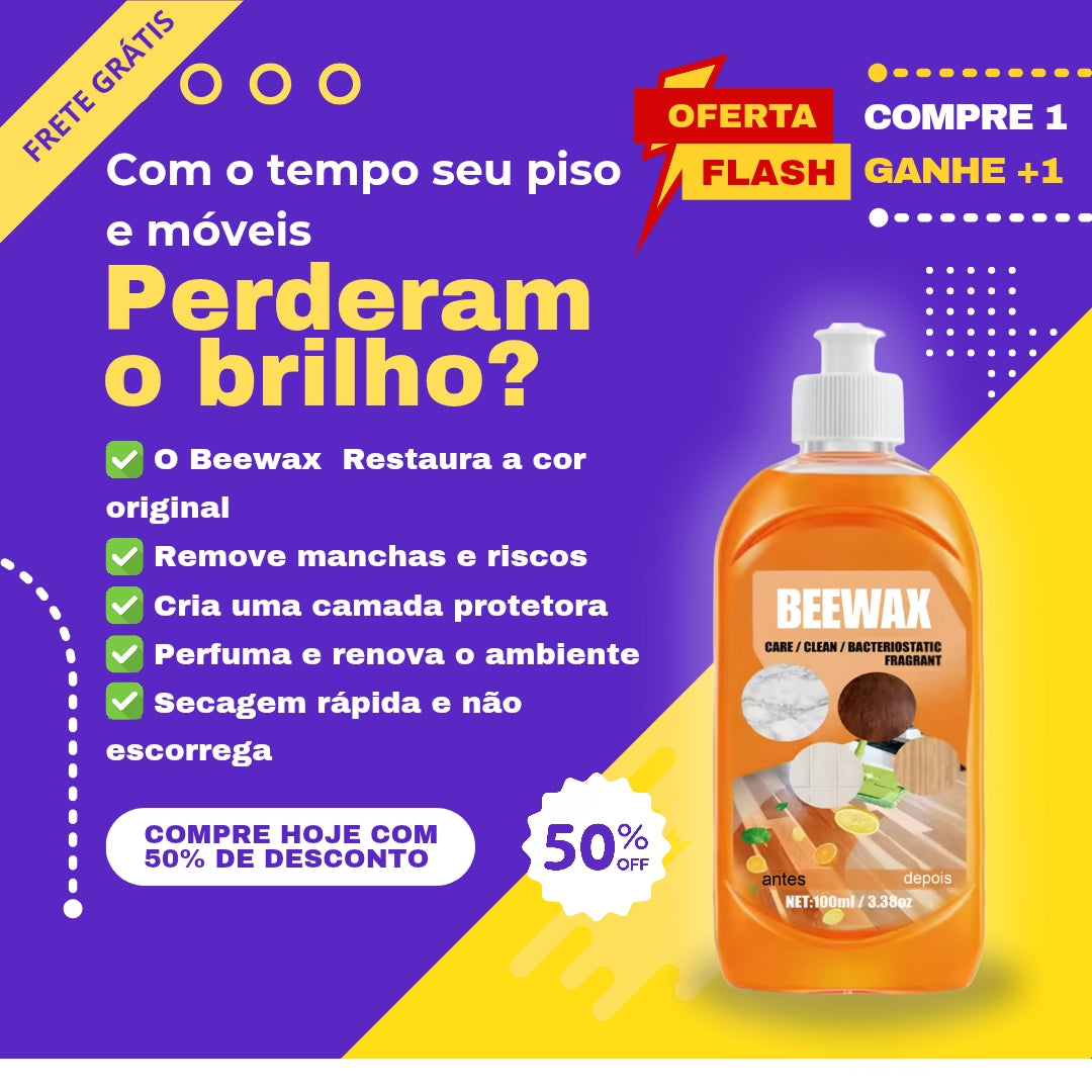 BeeWax - Restaurador Completo | COMPRE 1 LEVE 2 | Frete Grátis.