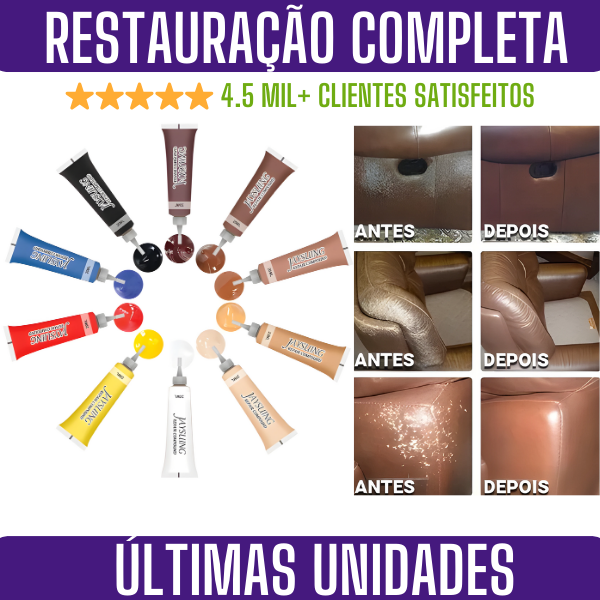 CouroFix - Restaurador Completo | Frete Grátis