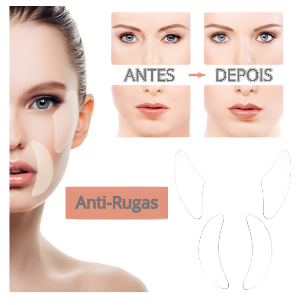 LipoFace™ - Adesivos Reutilizáveis Anti Rugas - O SEGREDO DAS FAMOSAS – imagem 6