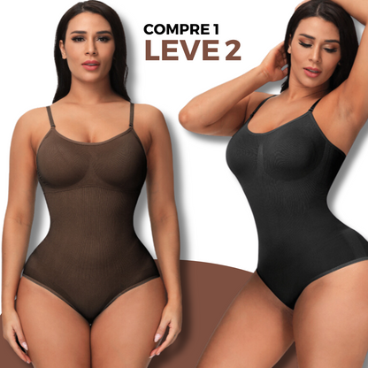 Body Modelador 3 em 1 Shape Slim - Modela, Comprime e Realça as Curvas!