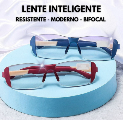 COMPRE 1 LEVE 2 - Óculos Delux Unissex- Ultra Leveza e Ajuste Inteligente Bifocal