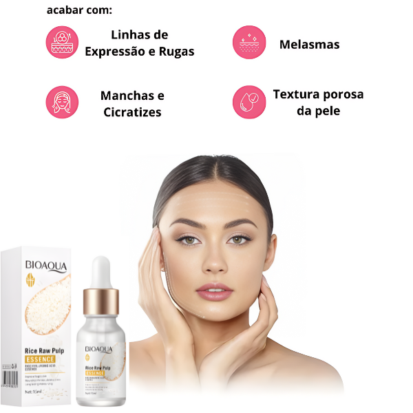 Sérum Celestial: Ação Clareadora e Antirrugas - Retire Imperfeições Faciais | COMPRE 1 LEVE 2 | Frete Grátis