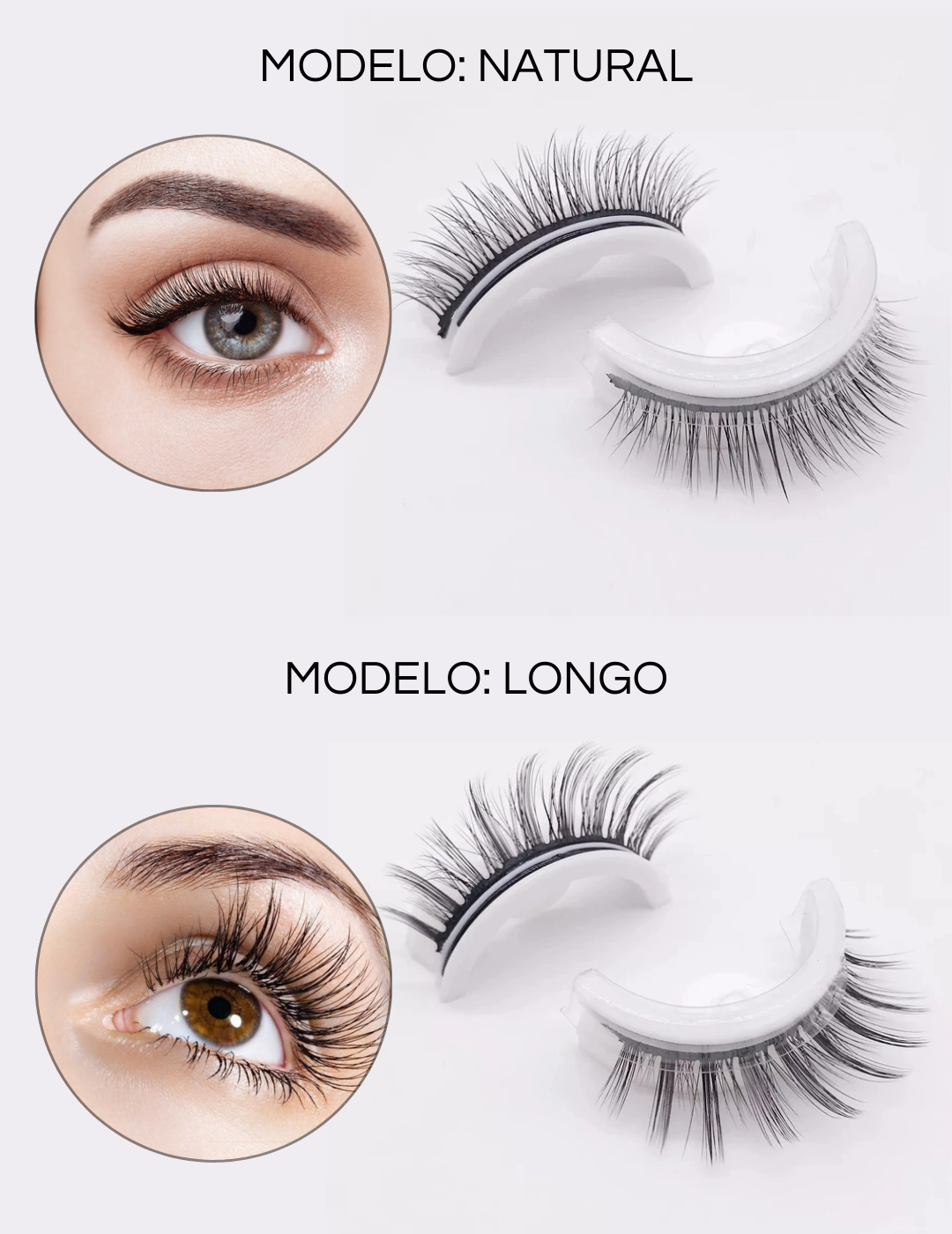 Cílios Autoadesivos Glamour™ | Pague 1 e Leve 2 Pares – imagem 17