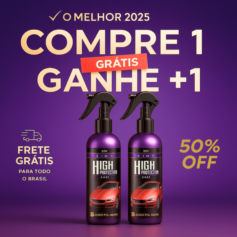 Spray 3 em 1 - Brilho de 0km em 5 Minutos  | COMPRE 1 LEVE 2 + Frete GRÁTIS – imagem 1